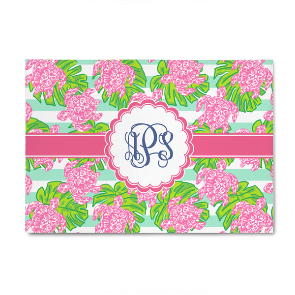 Custom Preppy 4' x 6' Patio Rug (Personalized)