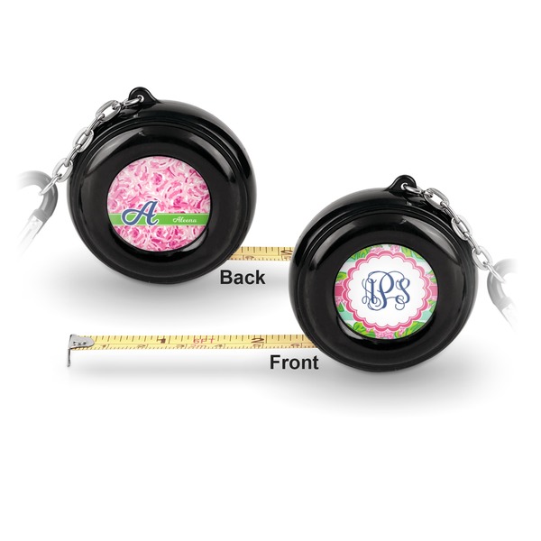 Preppy 6-Ft Pocket Tape Measure with Carabiner Hook - Front and Back