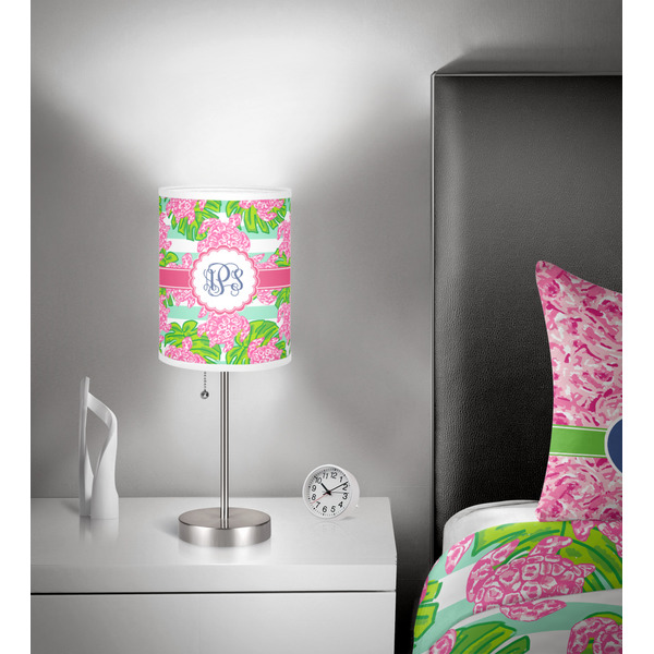 Preppy 7 inch drum lamp shade - in room