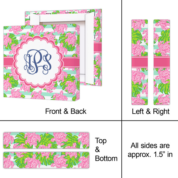 Preppy 8x8 - Canvas Print - Approval