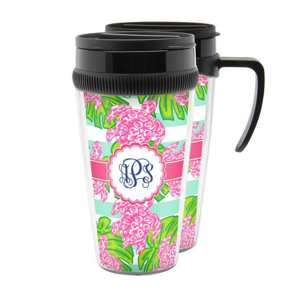 Custom Preppy Acrylic Travel Mug (Personalized)