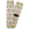 Preppy Adult Crew Socks - Single Pair - Front and Back
