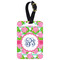 Preppy Metal Luggage Tag w/ Monogram