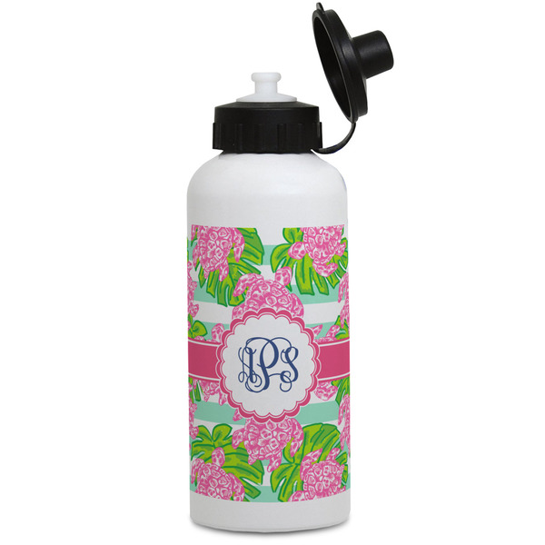Custom Preppy Water Bottles - Aluminum - 20 oz - White (Personalized)