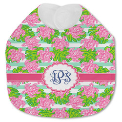 Preppy Jersey Knit Baby Bib w/ Monogram