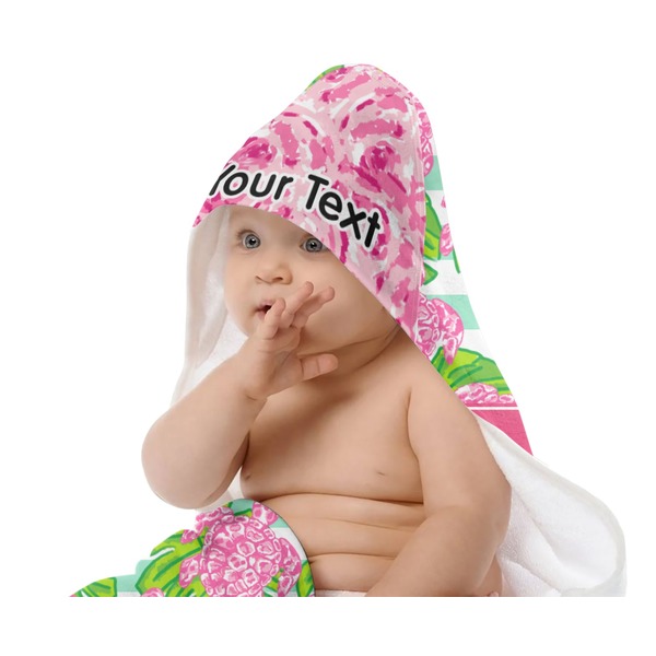 Preppy Baby Hooded Towel on Child