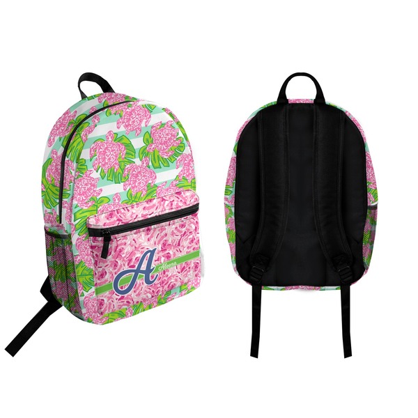 Preppy Backpack front and back - Apvl