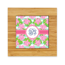 Preppy Bamboo Trivet with Ceramic Tile Insert (Personalized)