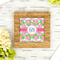 Preppy Bamboo Trivet with 6" Tile - LIFESTYLE