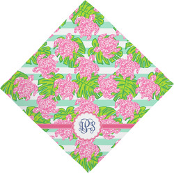 Preppy Dog Bandana Scarf w/ Monogram