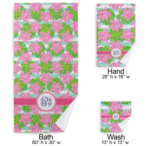 Preppy Bath Towel Sets - 3-piece - Approval