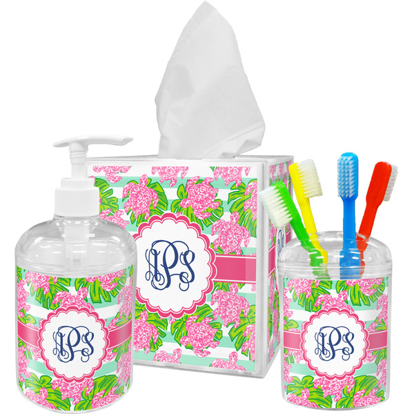 Preppy Bathroom Accessories Set (Personalized)