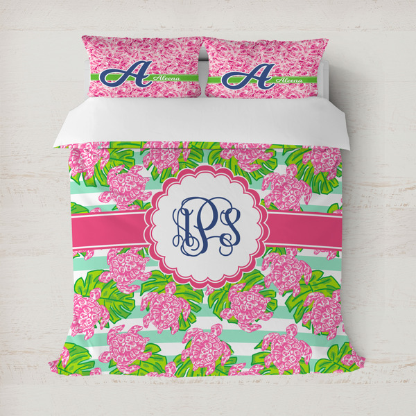 Custom Preppy Duvet Cover (Personalized)
