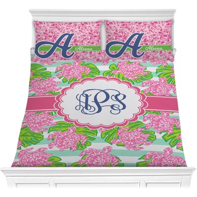 Preppy Comforter Set - Full / Queen (Personalized) - YouCustomizeIt