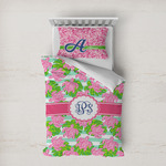 Preppy Duvet Cover Set - Twin XL (Personalized)