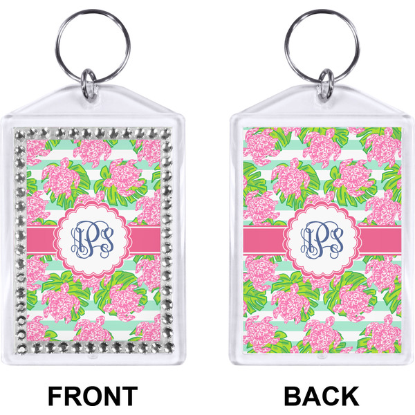 Preppy Bling Keychain (Front + Back)