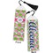 Preppy Bookmark with tassel - Front and Back
