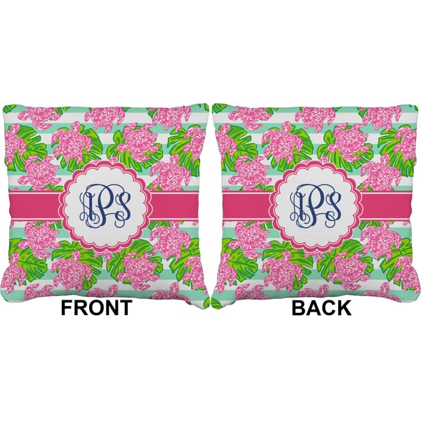 Preppy Burlap Pillow Approval