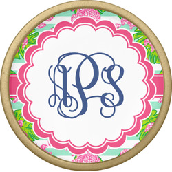 Preppy Cabinet Knob - Gold (Personalized)