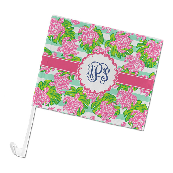 Custom Preppy Car Flag - Large (Personalized)