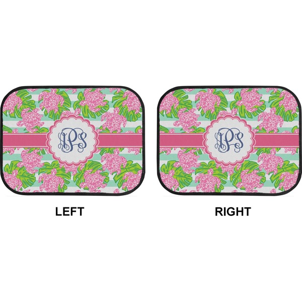 Preppy Car Floor Mats (Back Seat) (Approval)