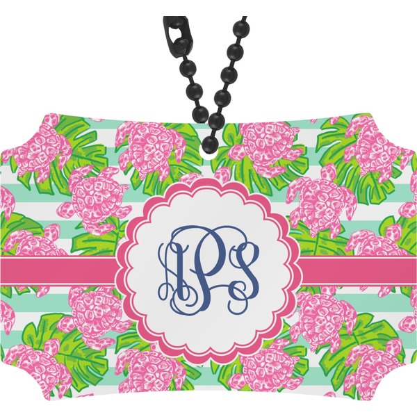 Custom Preppy Rear View Mirror Ornament (Personalized)