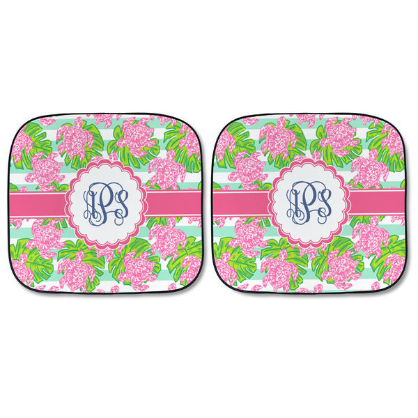 Preppy Car Sun Shades - FRONT