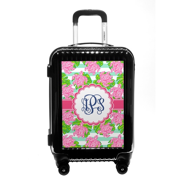 Custom Preppy Carry On Hard Shell Suitcase (Personalized)