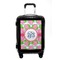 Preppy Carry On Hard Shell Suitcase - Front