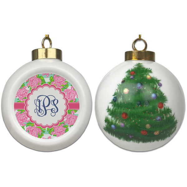 Preppy Ceramic Christmas Ornament - X-Mas Tree (APPROVAL)