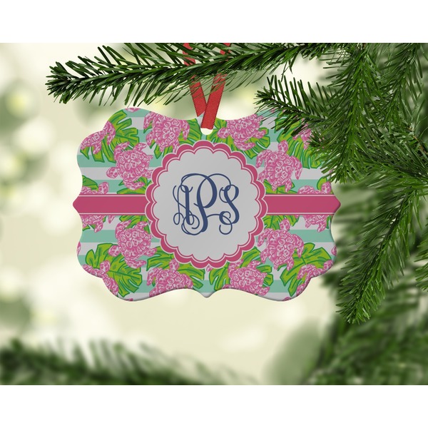 Preppy Christmas Ornament (On Tree)