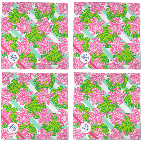 Preppy Cloth Napkins - Personalized Dinner (APPROVAL) Set of 4