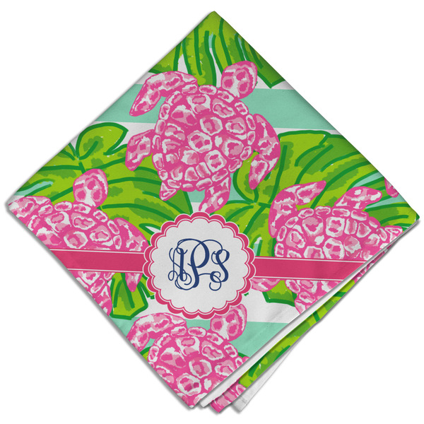 Preppy Cloth Napkins - Personalized Dinner (Folded Four Corners)