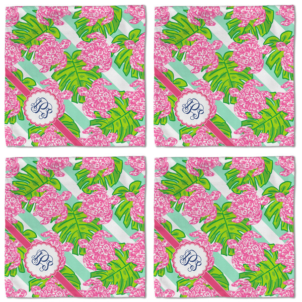 Preppy Cloth Napkins - Personalized Lunch (APPROVAL) Set of 4
