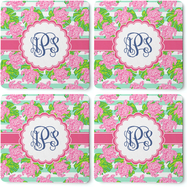 Preppy Coaster Rubber Back - Apvl