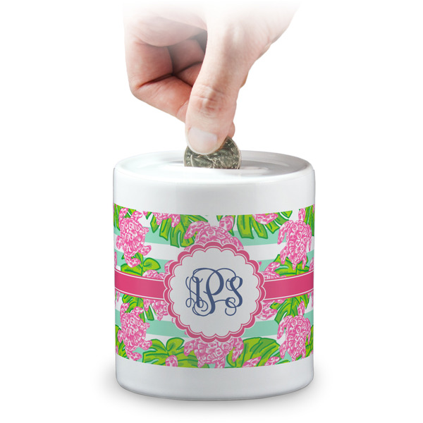 Custom Preppy Coin Bank (Personalized)