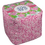 Preppy Cube Pouf Ottoman (Personalized)