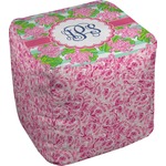 Preppy Cube Pouf Ottoman - 18" (Personalized)