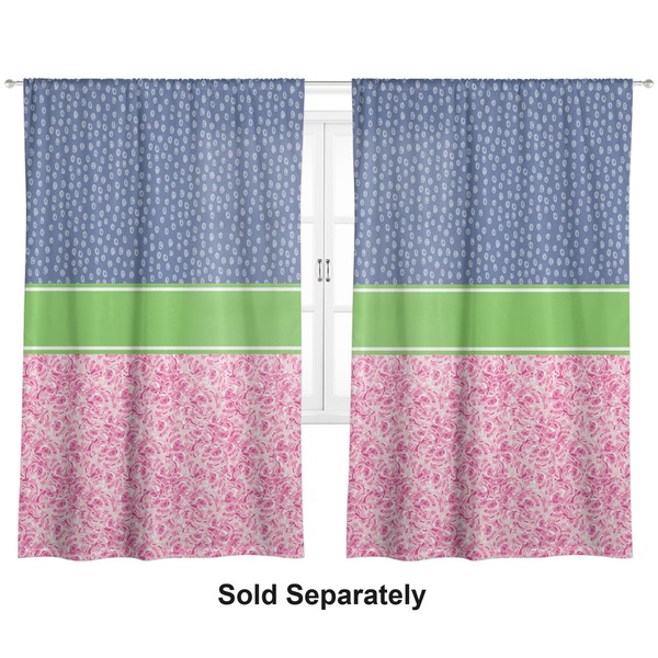 Custom Preppy Curtain Panel - Custom Size