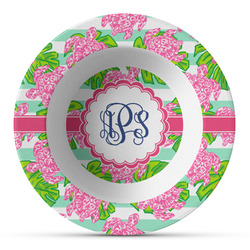 Preppy Plastic Bowl - Microwave Safe - Composite Polymer (Personalized)