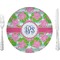 Preppy 10" Glass Lunch / Dinner Plates - Single or Set (Personalized)