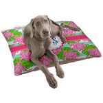 Preppy Dog Bed - Large w/ Monogram