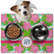 Preppy Dog Food Mat - Medium LIFESTYLE
