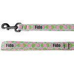 Preppy Dog Leash - 6 ft (Personalized)
