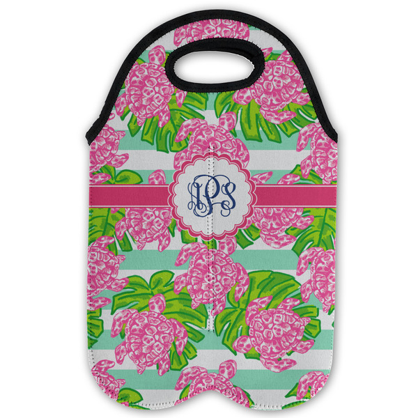 Preppy Double Wine Tote - Flat (new)