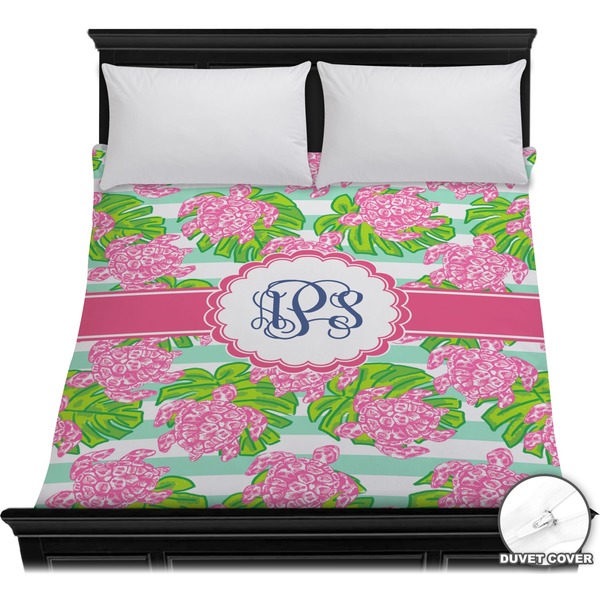 Custom Preppy Duvet Cover - Full / Queen (Personalized)