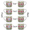 Preppy Espresso Cup - 6oz (Double Shot Set of 4) APPROVAL