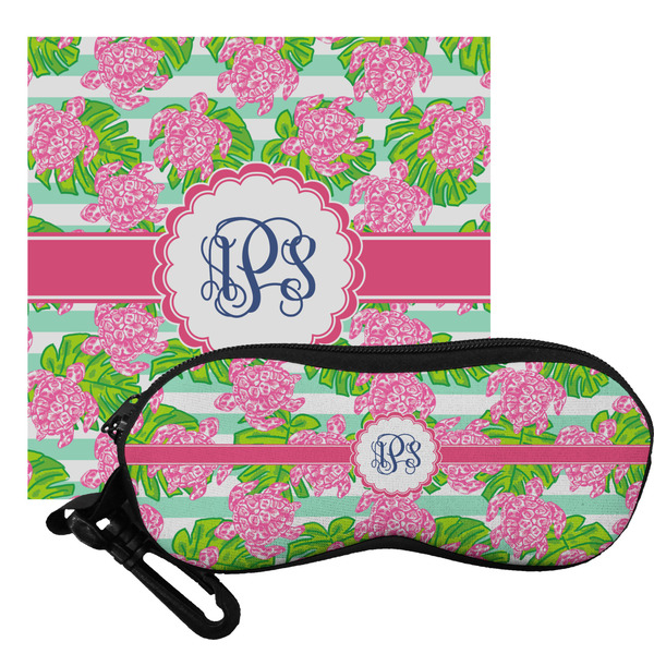 Custom Preppy Eyeglass Case & Cloth (Personalized)