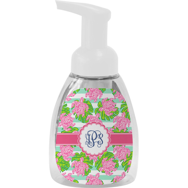 Custom Preppy Foam Soap Bottle - White (Personalized)