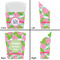 Preppy French Fry Favor Box - Front & Back View